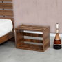 Hanah Home Fuga - Mesilla de noche Nogal
